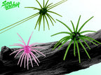 Floating Sea Urchin Soft Bait, TPE, 6.5–10.5 cm (2.6–4.1 in) – product photo