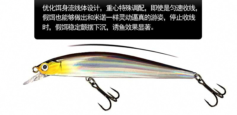 Floating Minnow Lure, 7–12 g (0.25–0.42 oz) – product photo