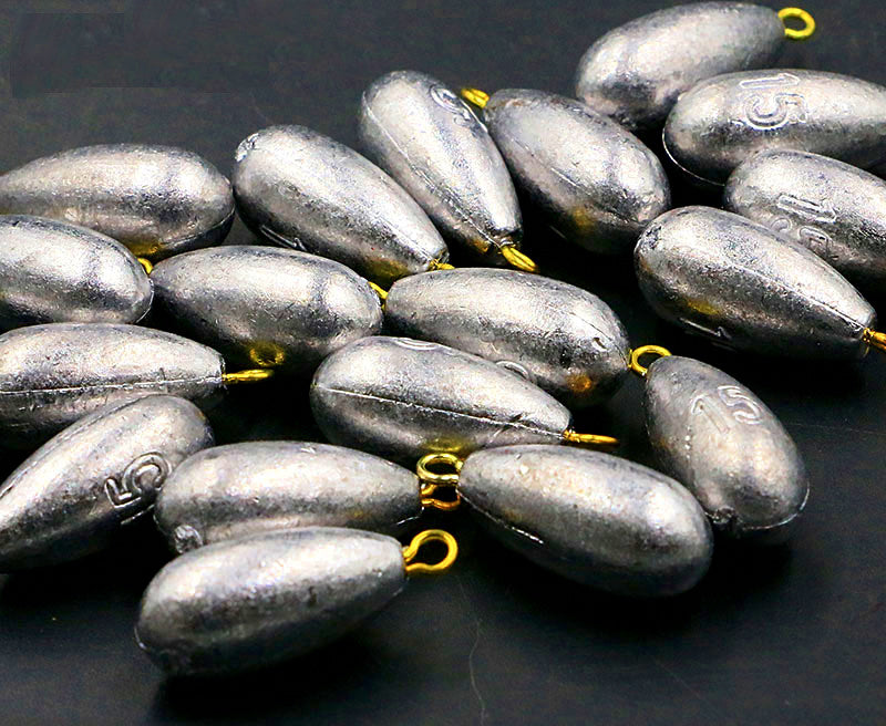 Teardrop Lead Sinker with Ring, 0.35–105.8 oz (10–3000 g) – product photo
