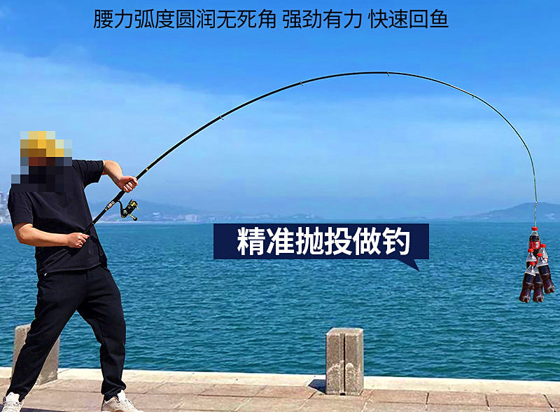 Carbon Rock Fishing Rod, 2.1–4.5 m (6'11"–14'9") – product photo
