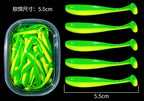 Paddle Tail Soft Swimbaits Box Set, 5.5-7 cm (2.2-2.8 in) – product photo