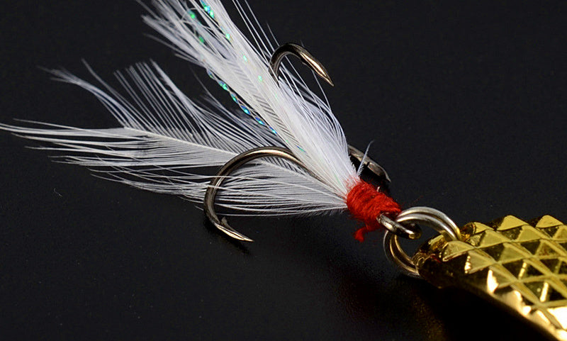 Metal Spoon Lure with Blood Groove Hook, 5–20 g (0.18–0.71 oz) – product photo