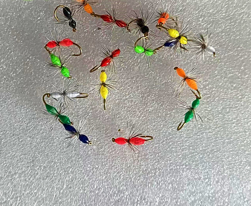 Hackle Ant Fly Hooks, Sizes 8–20, 5/10/20 Packs – product photo