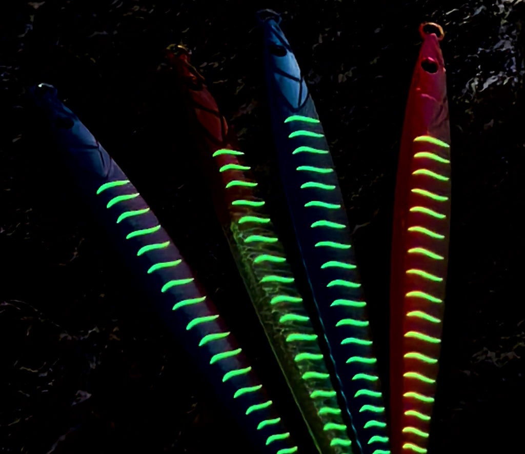 Glow Metal Jig, 40–500 g (1.4–17.6 oz) – product photo