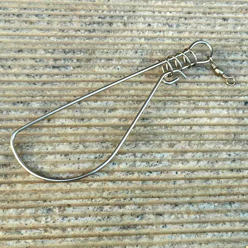 Stainless Steel Fish Lock Stringer Clip, 14 cm (5.5 in) – product photo