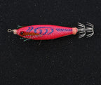 Cloth-Wrapped Wood Shrimp Squid Jig, 5.5 cm (2.2 in) – product photo
