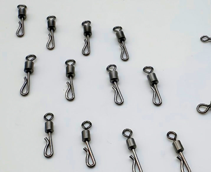 Rotating Q-Type Snap Connector, Black, Sizes 4, 6, 8 – product photo
