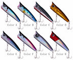 Saltwater Popper Lure, 75–105 mm, 8.5–30 g (0.3–1.1 oz) – product photo