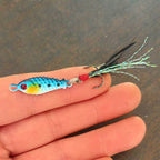 Mini Metal Jig, 5 g (0.18 oz), Optional Feather Hook – product photo