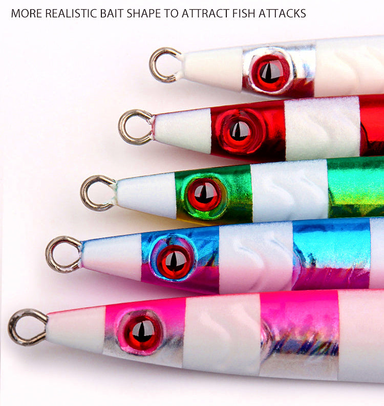 Fast-Sinking Glow Metal Jig, 80–400 g (2.8–14.1 oz) – product photo
