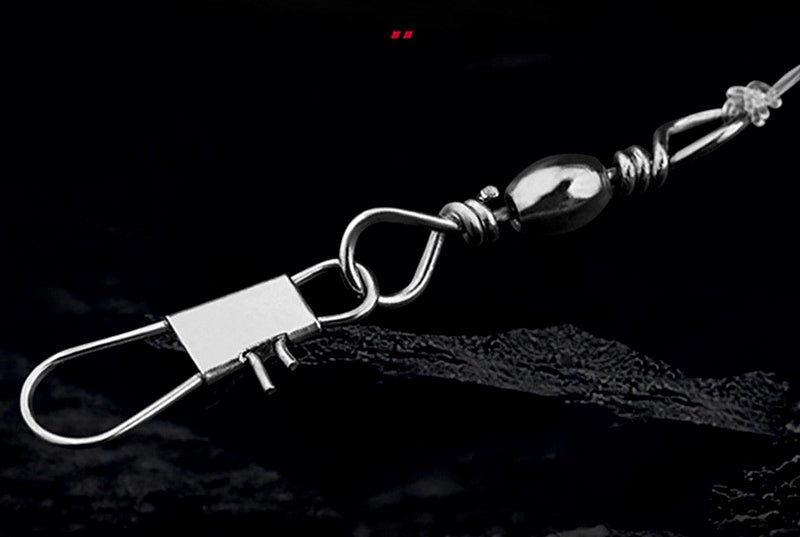 Three-Hook Bait Rig, Barbed Hooks, Sizes 1–12 – product photo