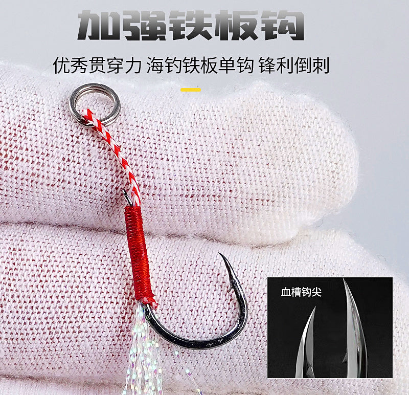 Single Hook Casting Metal Jig, 7–30 g (0.25–1.06 oz) – product photo