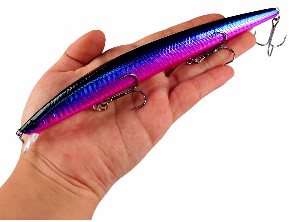 Floating Diving Minnow Lure, 18 cm (7.1 in), 24 g (0.8 oz) – product photo