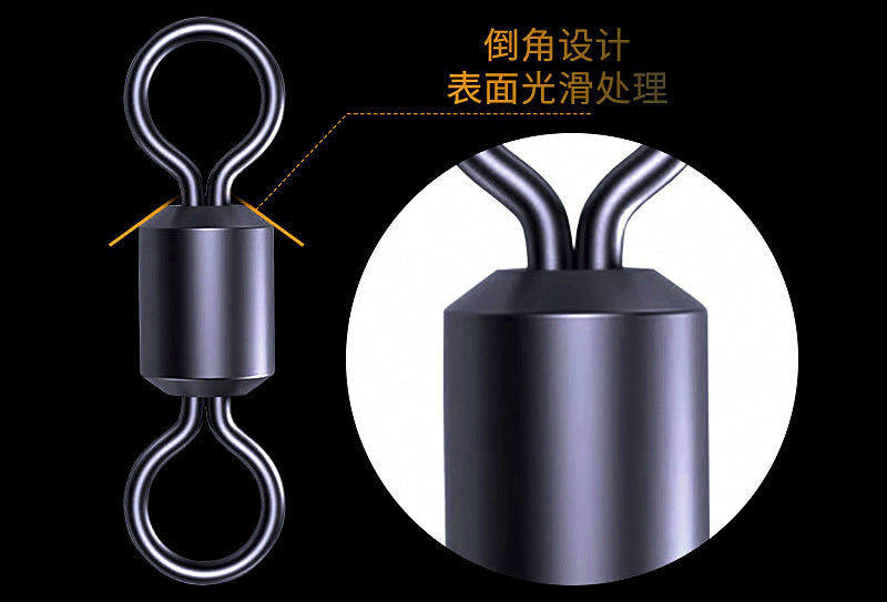 Figure-8 Ring Connectors, High-Manganese Alloy, #2–#14 – product photo