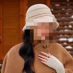 Women's Bow Bucket Hat, Fall/Winter, Adjustable One Size – product photo