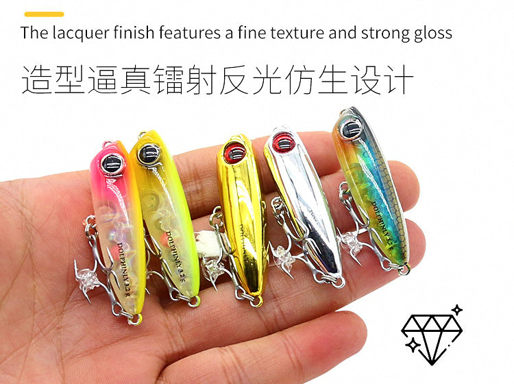 Floating Pencil Topwater Walking Bait, 3.2–5 g (0.11–0.18 oz) – product photo