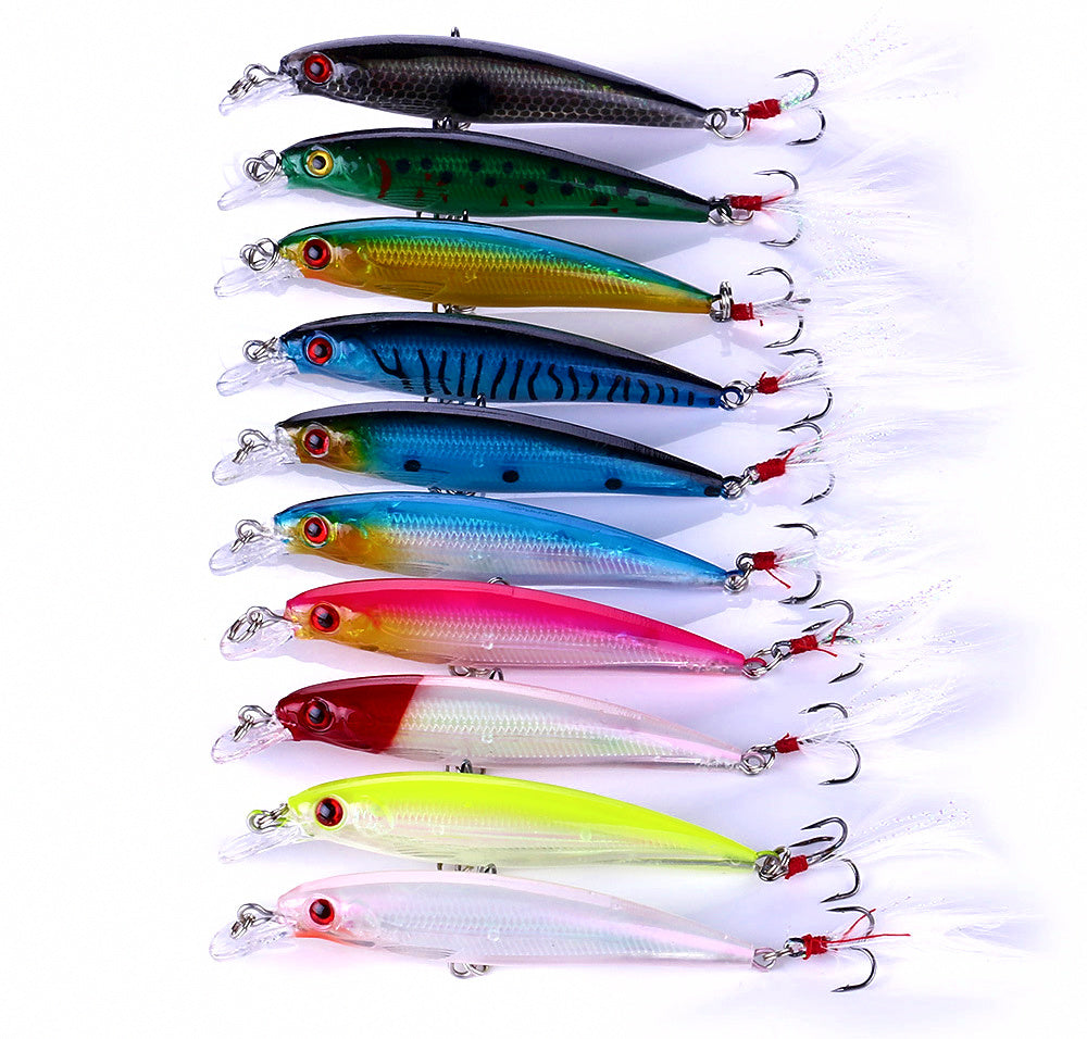 Laser Minnow Hard Bait, 9 cm (3.5 in), 7 g (0.25 oz) – product photo