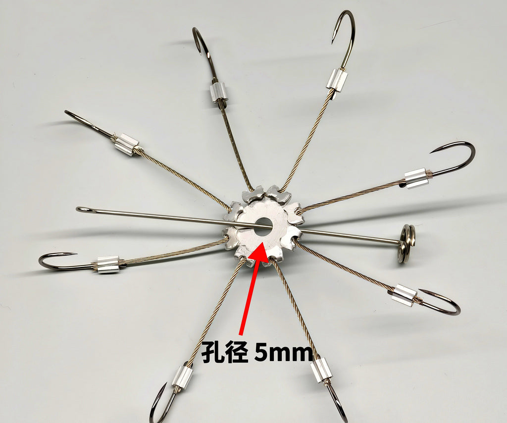 Reinforced Wire Flip Hooks, Ise #9–16, Packs & Bottom Rigs – product photo