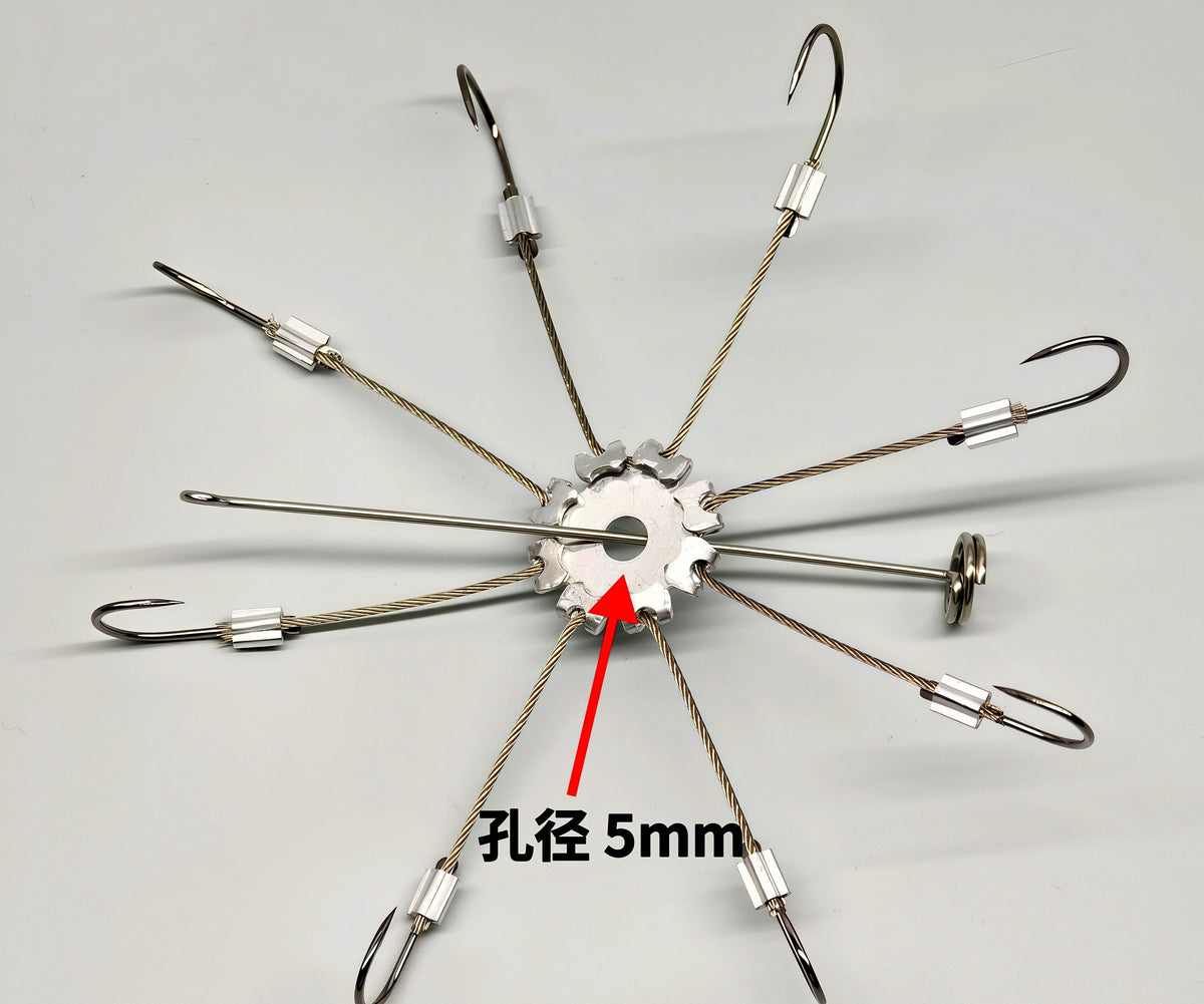 Reinforced Wire Flip Hooks, Ise #9–16, Packs & Bottom Rigs – product photo