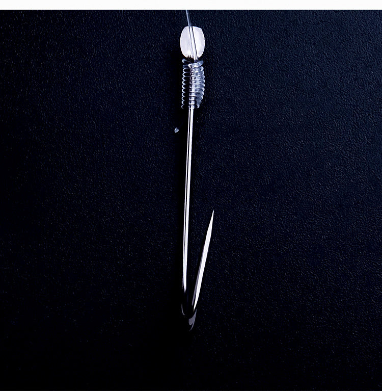 Snelled Maruse Barbed Hooks, Sizes 10–28, Tied Leader – product photo