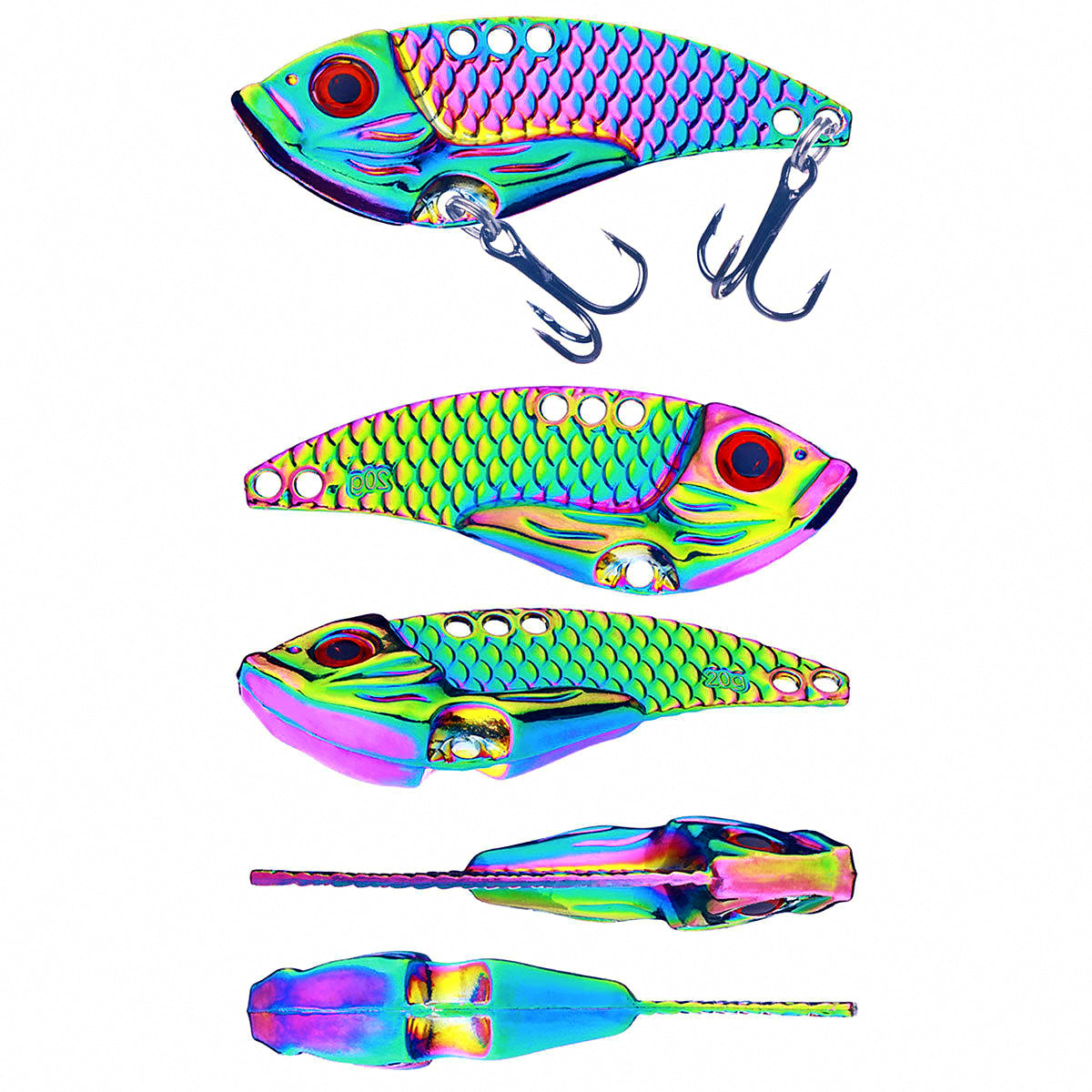 Metal VIB Blade Bait, 3–20 g (0.1–0.7 oz) – product photo