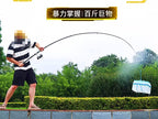 Carbon Long Casting Rod, 5-Piece, 2.1–4.5 m (6.9–14.8 ft) – product photo