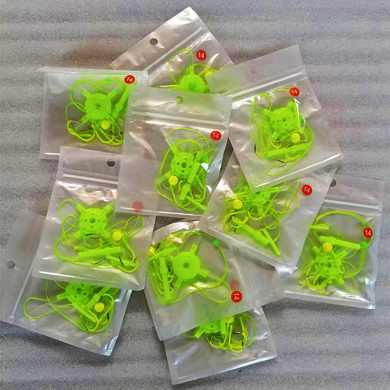 Glow Explosion Hooks, 5-Prong & 7-Prong, Sizes 8-14 – product photo