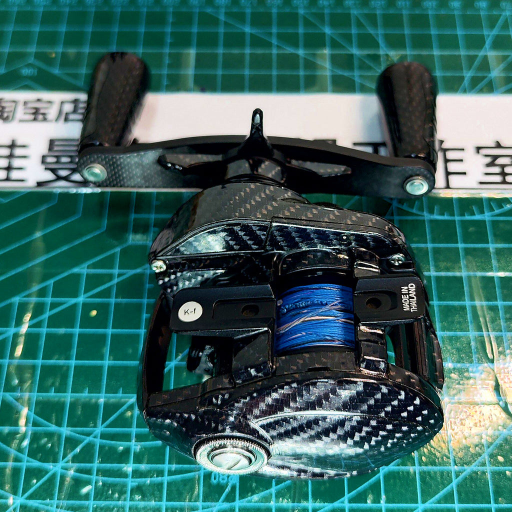 Baitcasting Reel Color Film Sticker Kit, Pre-Cut Wrap – product photo
