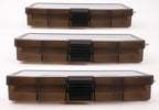 5-Compartment Snap-Latch Plastic Tackle Box, 3 Sizes – product photo