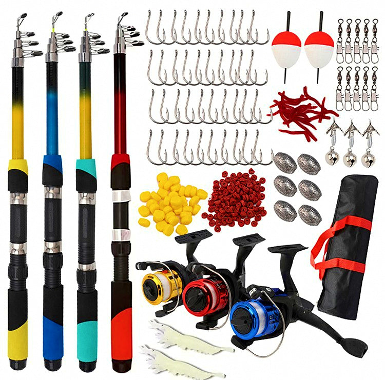 Telescopic Surf Rod & Reel Combo, 1.8 m or 2.1 m (5.9 / 6.9 ft) – product photo