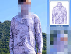 Men's UPF 50+ Hooded Sun Shirt, Camo, Quick-Dry – product photo