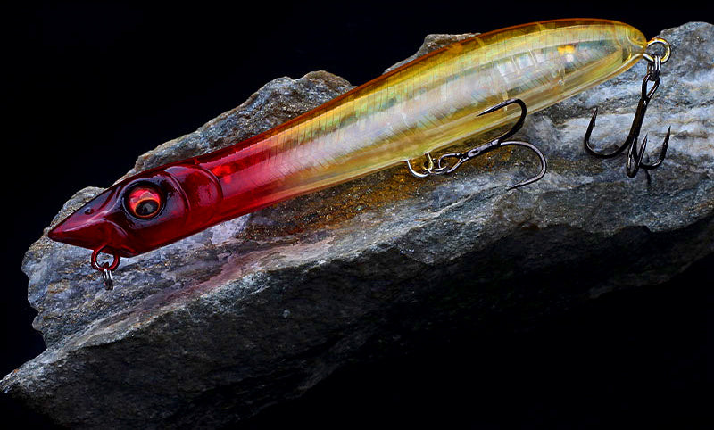 Topwater Popper Lure, 140 mm (5.5 in), 25.8 g (0.91 oz) – product photo