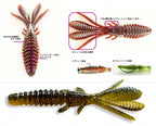 Shrimp Soft Plastic Lure, 2.6 & 3.2 in (6.5 & 8 cm) – product photo