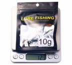 Silver Flat Metal Jig, 10–40 g (0.35–1.4 oz) – product photo
