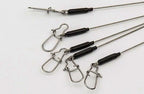 Stainless Steel Wire Leader with Snap, 30–100 cm (12–39 in) – product photo