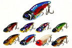3D-Printed VIB Lure with Treble Hooks, 5–20 g (0.18–0.71 oz) – product photo