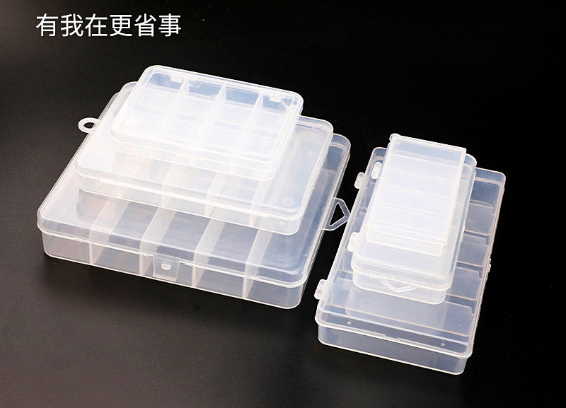 Clear Compartment Tackle Box, Lure & Tackle Storage Case – product photo