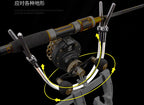 Stainless Steel Clamp-On Fishing Rod Holder, 35 cm (13.8 in) – product photo