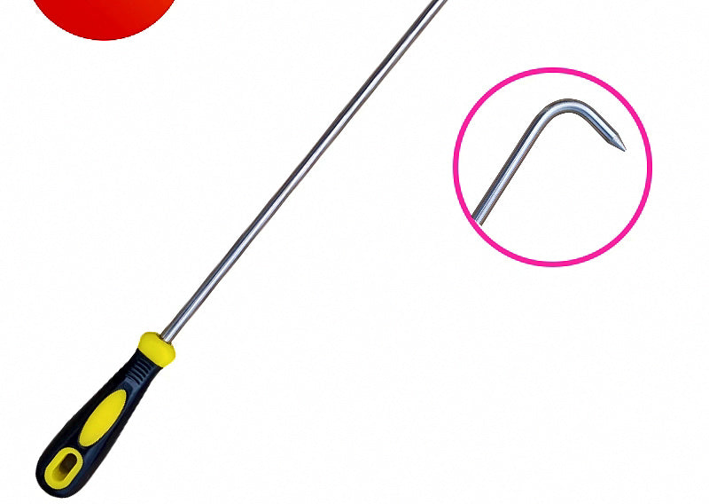 Stainless Steel Pull Hook, 45–150 cm (17.7–59.1 in) – product photo
