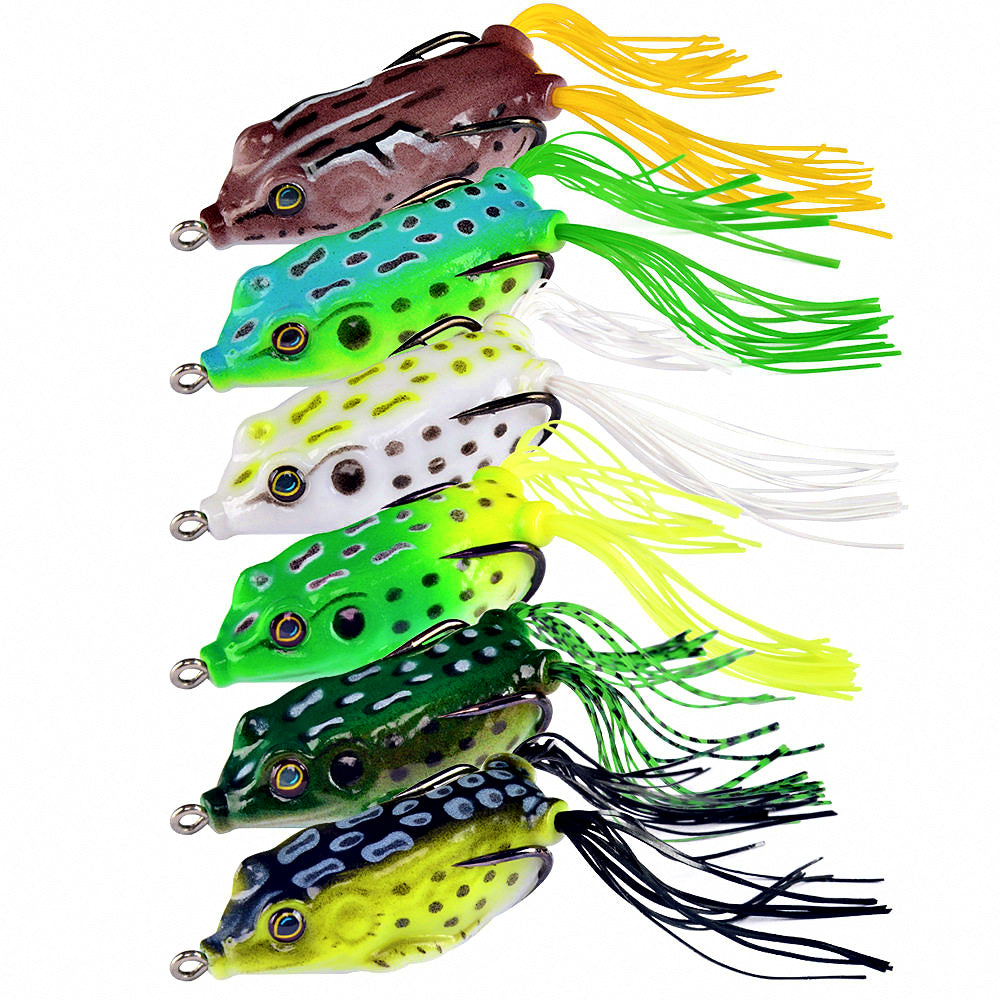 Soft Frog Lure, Noise Frog Bait for Snakehead & Bass – product photo
