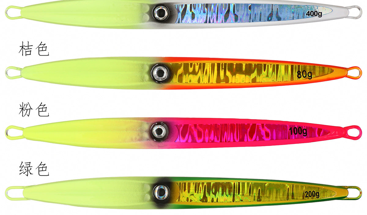 Metal Jig for Deep Sea Boat Fishing, 80–400 g (2.8–14.1 oz) – product photo