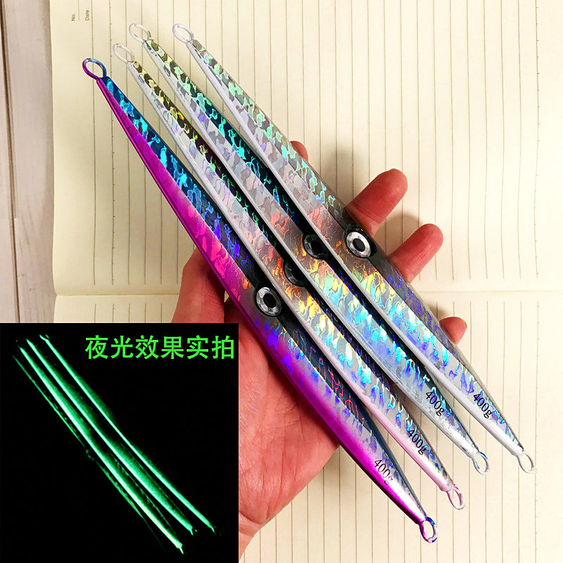 Laser Glow Slow Pitch Jig, 40–400 g (1.4–14.1 oz) – product photo