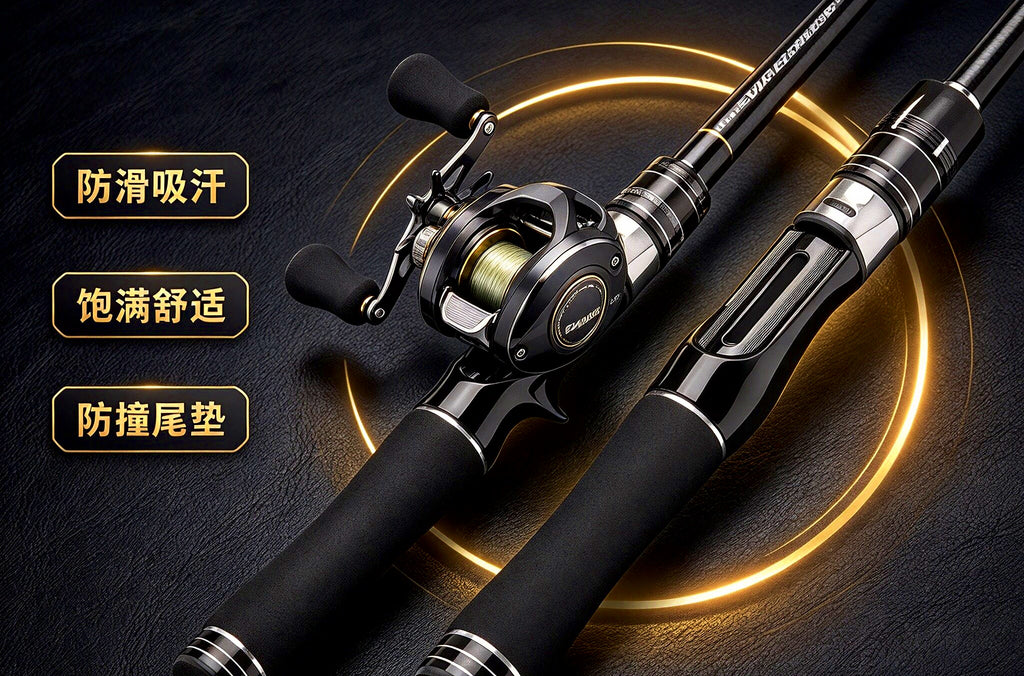 Telescopic Lure Rod, 6-Piece, 1.6–2.7 m (5.2–8.9 ft) – product photo