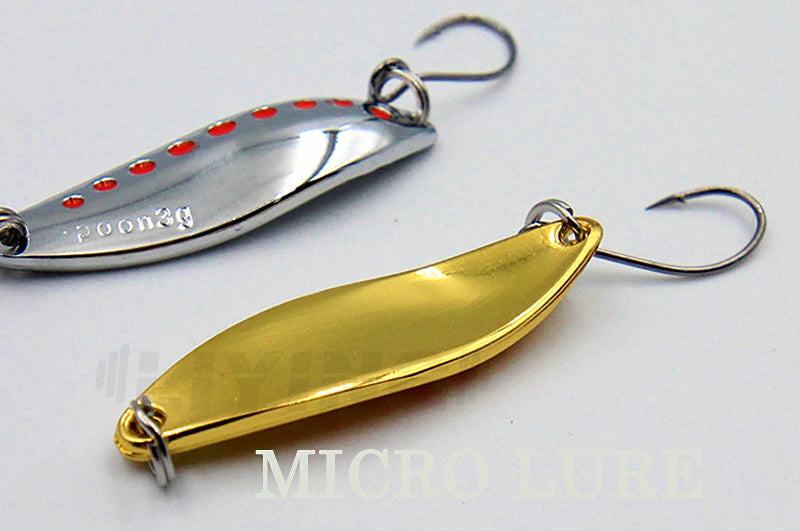 Single Hook Blade Spoon Lures, 2.5–7 g (0.09–0.25 oz) – product photo