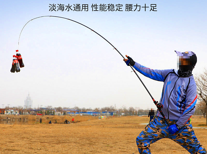 Telescopic Carbon Fishing Rod, 1.8–3.6 m (5.9–11.8 ft) – product photo