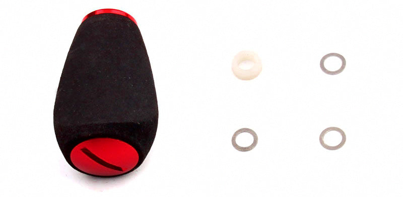 Flat EVA Handle Knob for Baitcasting Reel, Single Knob – product photo
