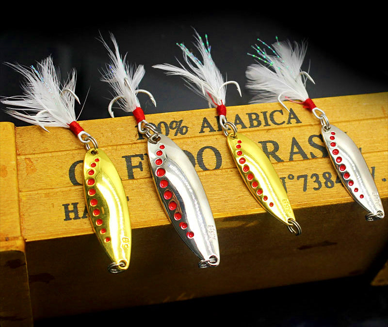 Casting Spoon Lure, Zinc Alloy, 2.5–25 g (0.09–0.88 oz) – product photo