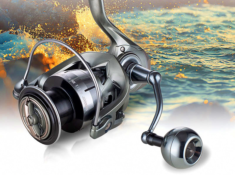 All-Metal Spinning Reel, Long Cast, EM3000/5000/7000 – product photo