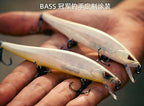 Suspending Minnow Hard Bait, 98/110 mm (3.9/4.3 in) – product photo