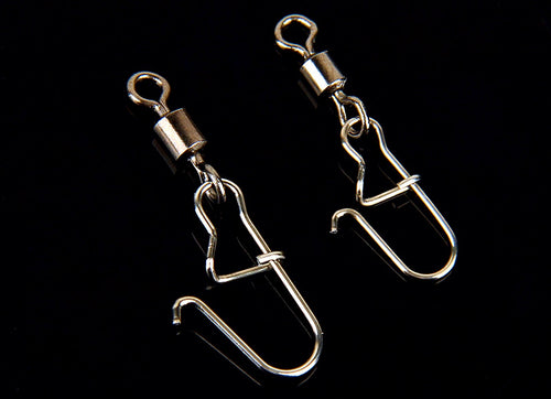 Brass Fishing Snap Connectors, Interlock Snaps, Sizes 2–14 – product photo